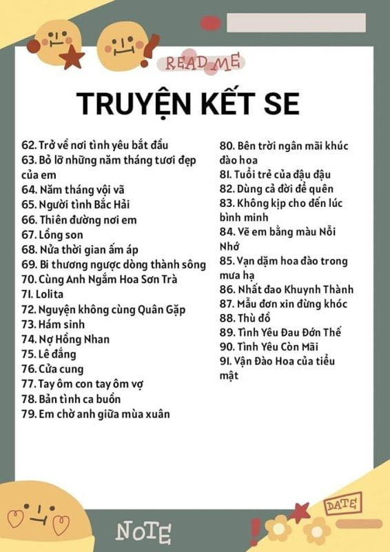 truyện kết se 3